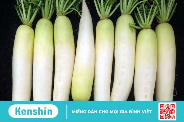 100g củ cải trắng bao nhiêu calo? Lợi ích sức khỏe củ cải trắng mang lại