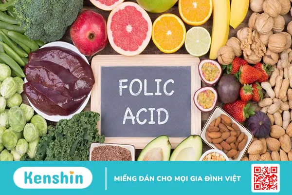 Axit folic có trong thực phẩm nào? Cần lưu ý gì khi sử dụng axit folic?