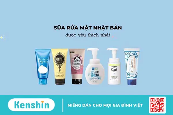 Bật mí 6 loại sữa rửa mặt Nhật được yêu thích nhất 1