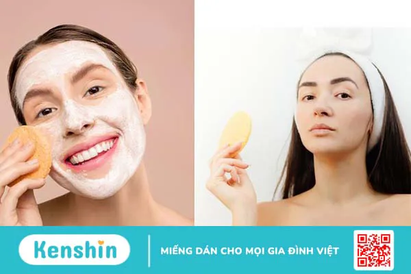 Bông rửa mặt có ưu điểm gì? Có nên sử dụng bông rửa mặt không 1