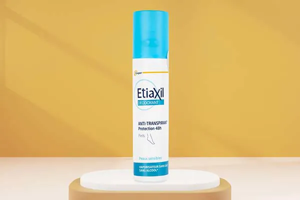 Cách khử mùi hôi chân hiệu quả với Etiaxil Deodorant Anti-Transpirant Protection