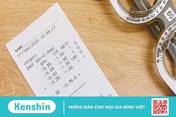 Cách xem độ cận trên giấy: Hướng dẫn chi tiết cho người mới