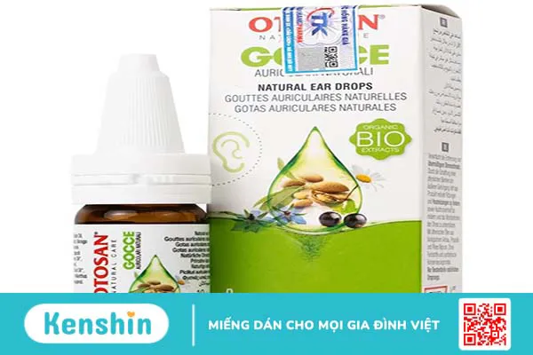 Chăm sóc tai hiệu quả hơn với dung dịch nhỏ tai Otosan Natural Ear Drops