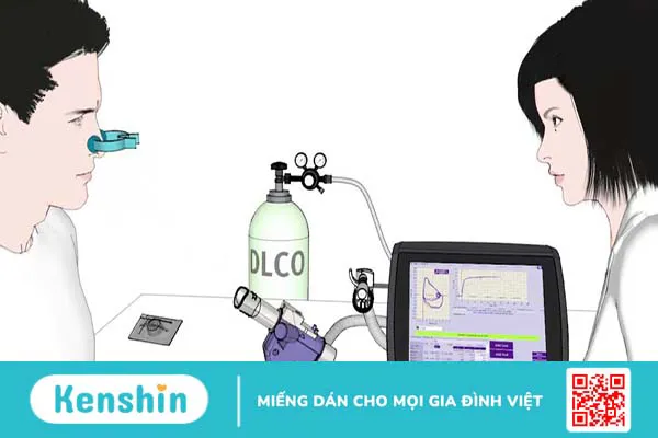 Đo DLCO: Đo khả năng khuếch tán khí qua màng phế nang mao mạch 4