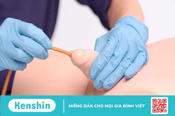 Hướng dẫn cách đặt ống thông tiểu nam