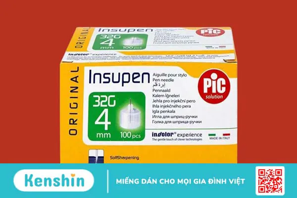 Hướng dẫn cách dùng bút tiêm Insulin với đầu kim Pic Insupen Original