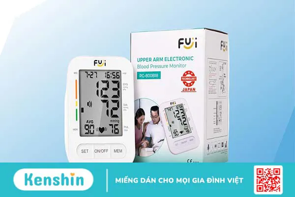 Hướng dẫn cách sử dụng máy đo huyết áp bắp tay Fuji PG-800B18