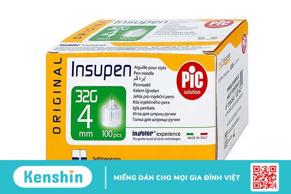 Hướng dẫn sử dụng bút tiêm insulin với đầu kim PIC Insupen Original