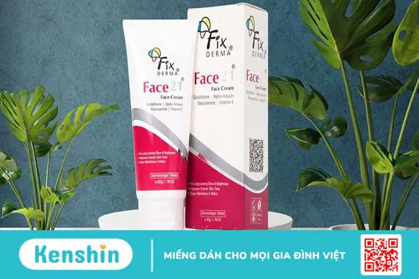 Kem dưỡng ẩm sáng da Fixderma Face21 Face Cream – Lành tính và cấp ẩm hiệu quả