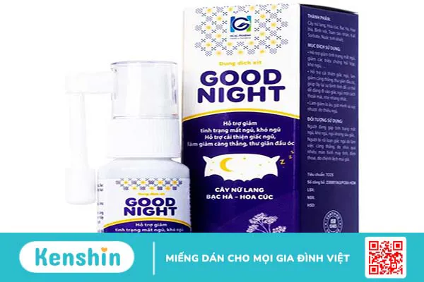 Không còn nỗi lo mất ngủ với dung dịch xịt Good Night