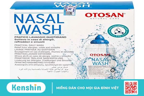 Không còn nỗi lo xoang mũi ở trẻ với bộ rửa xoang mũi Otosan Nasal Wash Kit