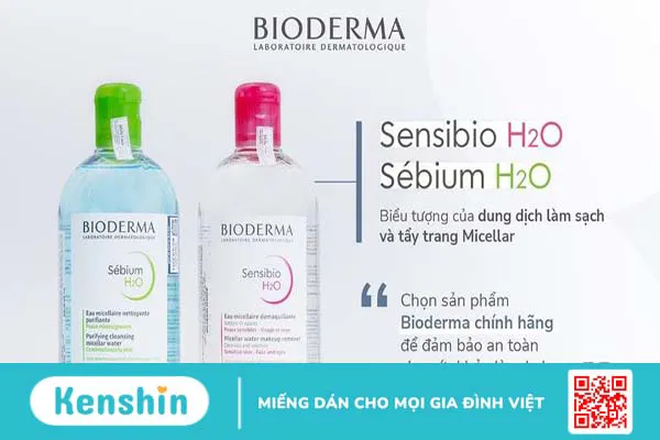 Mách bạn cách phân biệt nước tẩy trang Bioderma mẫu mới và mẫu cũ