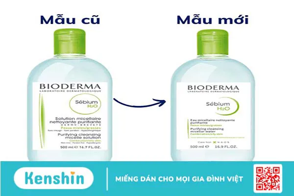 Mách bạn cách phân biệt nước tẩy trang Bioderma mẫu mới và mẫu cũ