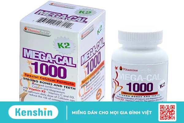 Mega-Cal 1000 – Bí quyết hỗ trợ xương chắc khỏe mỗi ngày