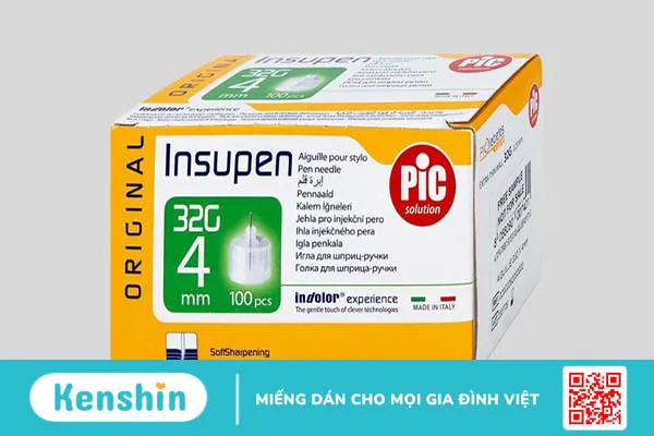 Mẹo giúp giảm đau khi tiêm insulin với đầu kim PIC Insupen Original 4