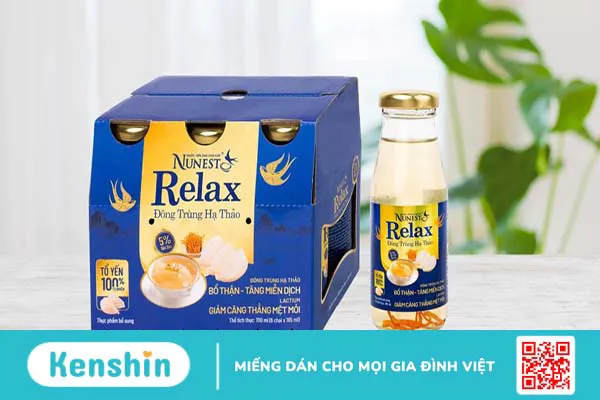 Một số thông tin về nước yến sào cao cấp Nunest Relax đông trùng hạ thảo