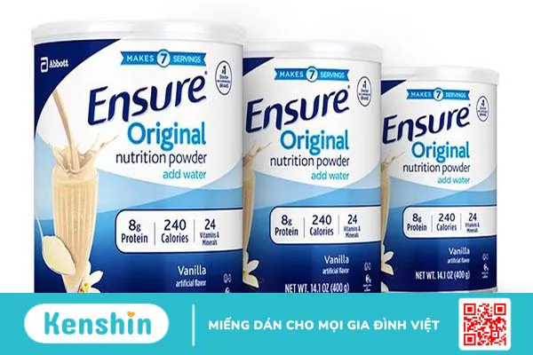 Những loại sữa Ensure cho trẻ em tốt nhất hiện nay