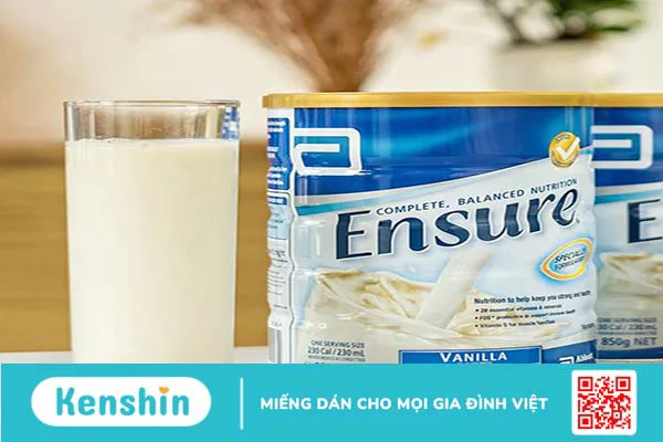 Những loại sữa Ensure cho trẻ em tốt nhất hiện nay