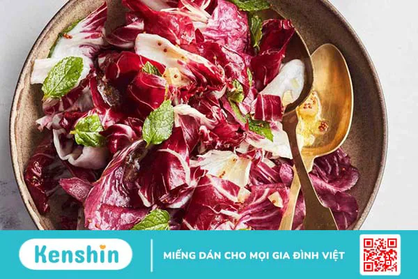 Rau diếp xoăn Radicchio có lợi ích gì? Giá trị dinh dưỡng của rau diếp Radicchio