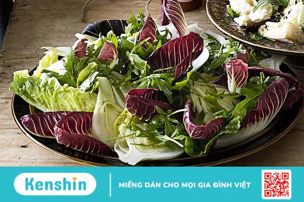 Rau diếp xoăn Radicchio có lợi ích gì? Giá trị dinh dưỡng của rau diếp Radicchio