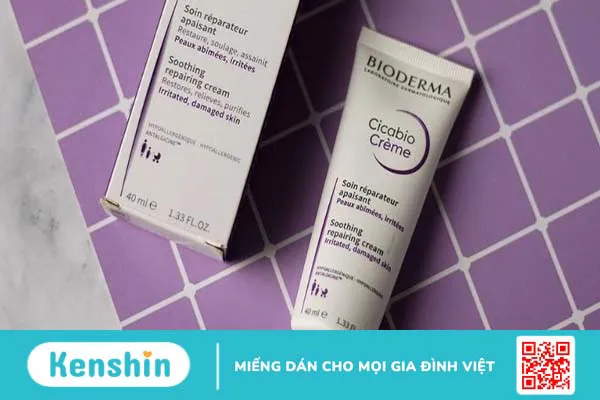 Sản phẩm kem dưỡng Bioderma tím dùng cho da gì?