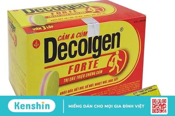 Thuốc Decolgen có phải kháng sinh không?