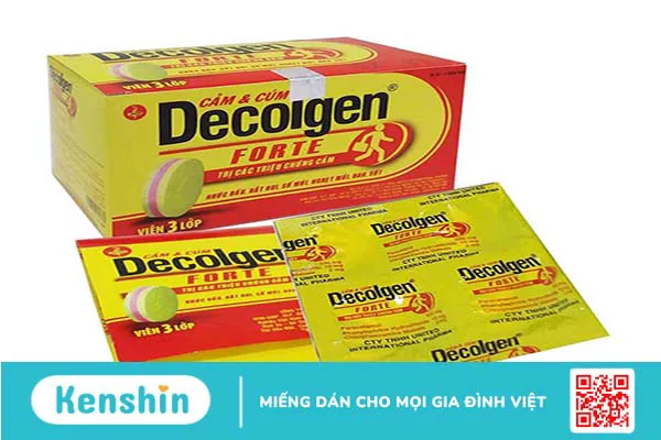 Thuốc Decolgen có phải kháng sinh không?