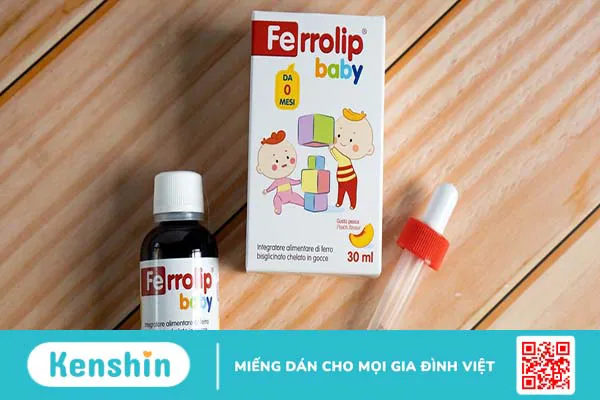 Tìm hiểu về sắt Ferrolip Baby và những ưu điểm vượt trội