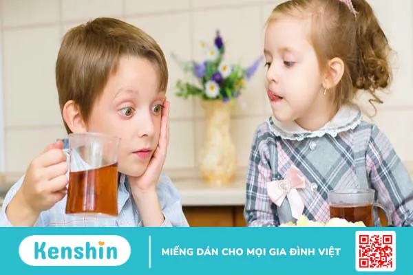 Trẻ trong độ tuổi phát triển uống trà có ảnh hưởng đến chiều cao không?