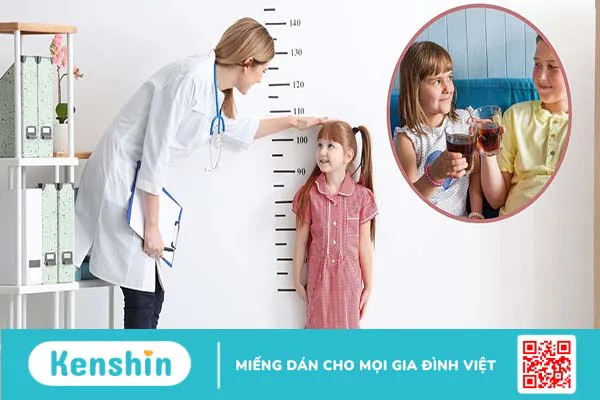 Uống nước ngọt có ảnh hưởng đến chiều cao không?