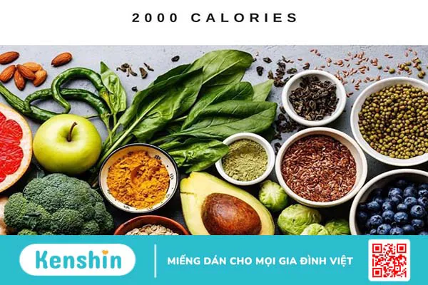 Xây dựng chế độ ăn 2000 calo để tăng cơ giảm mỡ thành công